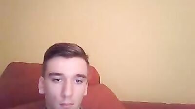 Serbian Cutie Cums,Big Cock & Super Hot Round Tight Ass