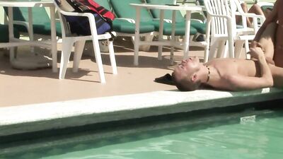 Gay boys love fucking in the pool HD
