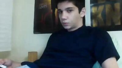 Handsome boy with a big dick