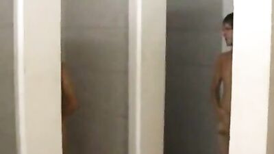 Shower after the football game