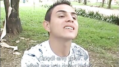 Sexy encounter of two Latin guys