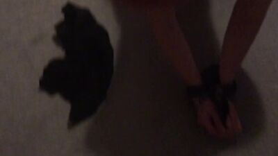 Little slut getting the belt