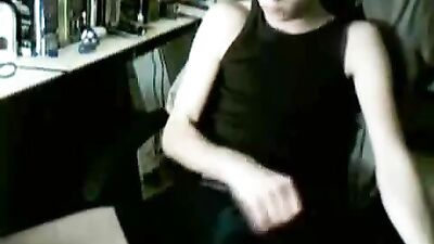 Cute twink with a big dink