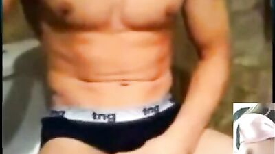 Brazilian web cam posing naked