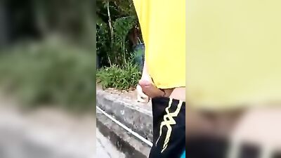 Jerking in public^^