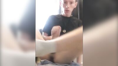 Teen boy with big cock