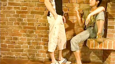 Young boys pissing and fucking