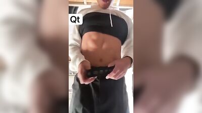 Hot Asian guy with great body and juicy dick