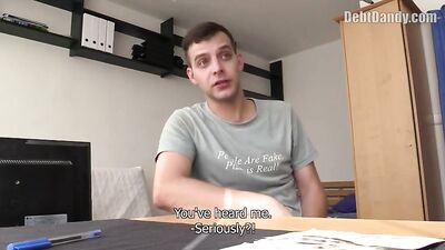 Str8 (?) cute Guy bottoms for money gay porn