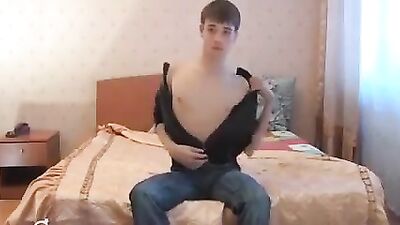 Russian solo jacks off