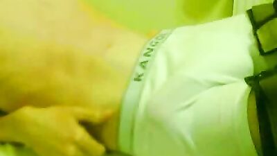 Skinny dude jerks - more @ Gayboy.ca