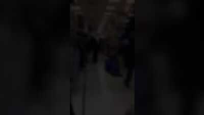 Teenage Boy Strips To His Undies In A Department Store