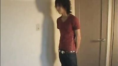 Mature Japanese Gal Casts Twink & Jacks Off His Boner!