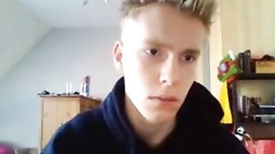 German Cute Boy Cums - more @ Gayboy.ca