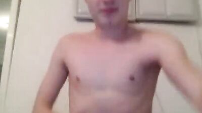 Young redhead smooth and cute alone in her room