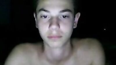 Boy play with his hole 2