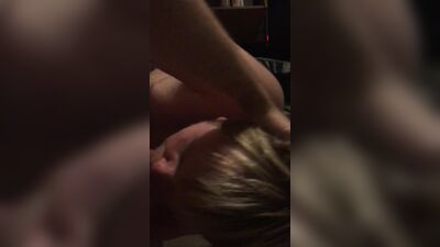 Enjoying my dick