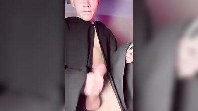 Rubax Video - Jedi Silas Wanks His Huge Lightsaber