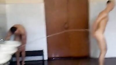 Like brushing barracks if the shower is broken