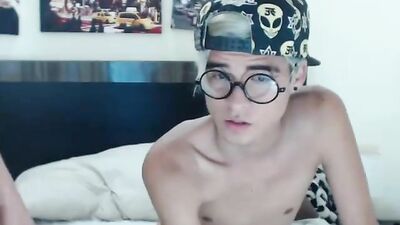 Blonde Twink Takes A Facial