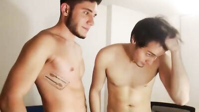 Gorgeous Boys Suck Deepthroat Each Other Cock, Rim Ass On Cam - Hardcore Gay Bareback Action!
