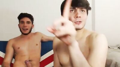 Gorgeous Boys Suck Deepthroat Each Other Cock, Rim Ass On Cam - Hardcore Gay Bareback Action!