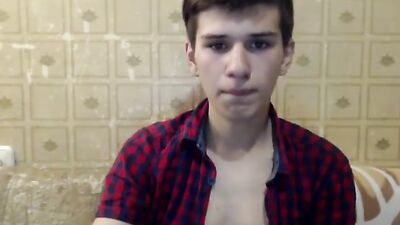 Young & Beautiful Max Webcam Cumshot Solo - Sexy Cutie Teen Boys Smooth Wank & Cum on Cam!