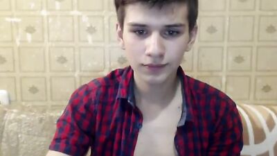 Young & Beautiful Max Webcam Cumshot Solo - Sexy Cutie Teen Boys Smooth Wank & Cum on Cam!