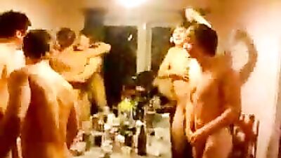 Strip Then Drink: Frat Amateur Gay Porn Fantasy
