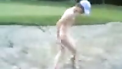 Outdoor Nude Golf Adventure: Amateur Public Sex in the Open Air!
