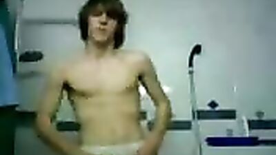 Striptease Amateur Fun! Clumsy Antics Abound in Gay Porn Video!