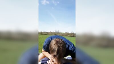 Blowjob Adventures with Boyfriend - Public Outdoor Oral Pleasure!
