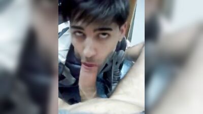 Young Horny Boy Devouring Daddies Dick! - Fun