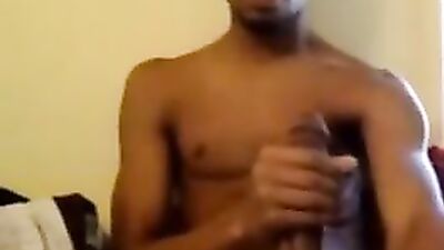 Black guy masturbates: The ultimate web-cam black cocks experience!