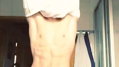 Web-Cam Abs Show - Fun Solo Men Porn