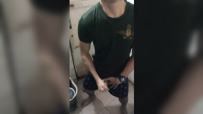 Gay Toilet Cum Shots - Amateur Edition