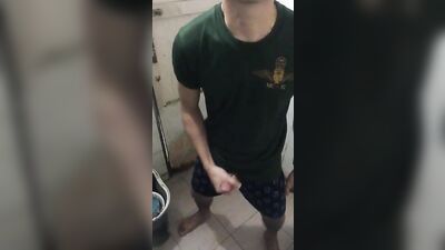 Gay Toilet Cum Shots - Amateur Edition
