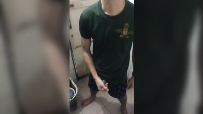 Gay Toilet Cum Shots - Amateur Edition
