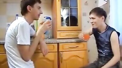 Two have a drink and then sex: A Gay Porn Video Adventure (182 chars)