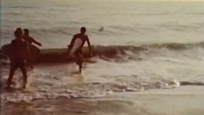 Surfing Twinks: A Vintage Threeway Thrill Ride!