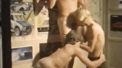 Surfing Twinks: A Vintage Threeway Thrill Ride!