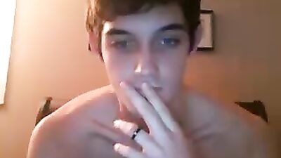 Swimmer Jacks Off! Muscle Boys Web-Cam Cumshot Delight