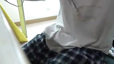 Gay Porn Amateur Cumshots Handjob: Lonely Boy Loves His Wank Revisited