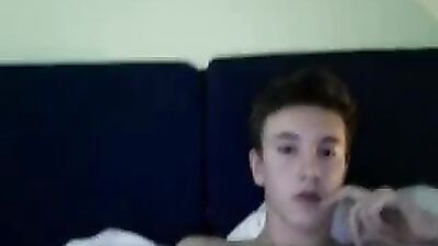 German Boy Cums at Cam - Amateur Cum Shots Solo!