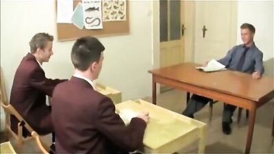 Teachers Cock Show: Bareback Big Cum Shots!