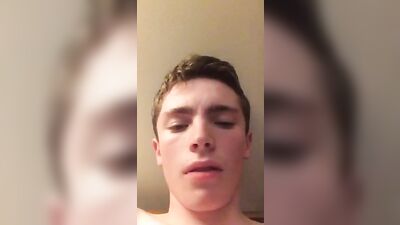 Young Boy Licks His Way to Pleasure