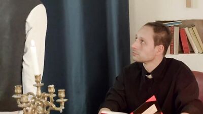 Bareback Priesthood Gay Tube Porn Boys - A Dominant Clergy and Their Worshipping Disciples