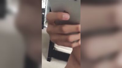 Gay Porn Twink Strips Naked for Girlfriend on Web-Cam