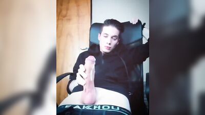 Young and Wild: Big Worm Uncut Gay Teen Cock