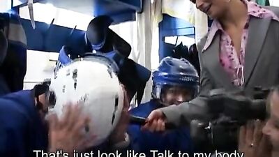 Bi Blue Line: Czech Porn Action Bisexual Thrills